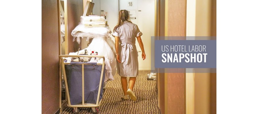 US hotels employ fewer workers but at higher wages