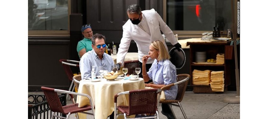 NYC restaurants can soon add a Covid-19 surcharge to customers' bills