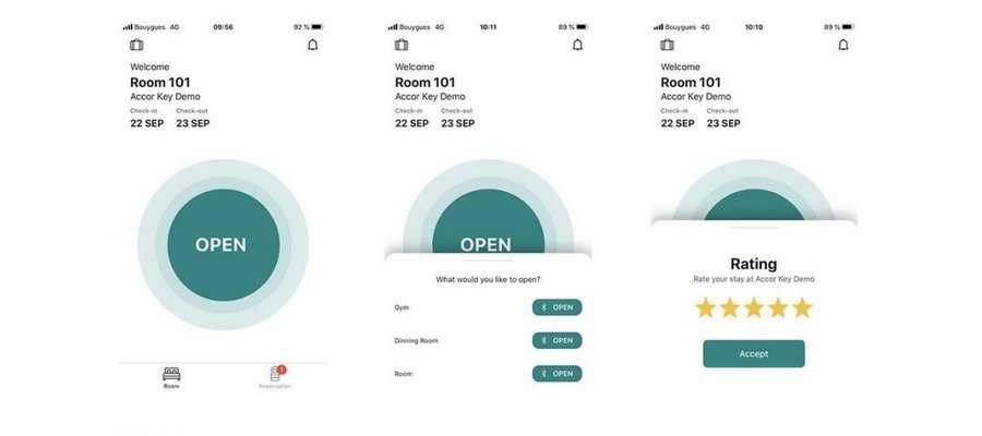 Accor announces rollout of digital room keys