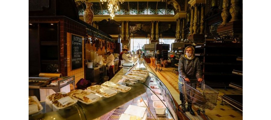 Moscow's palatial Yeliseyevsky food hall closes after 120 years