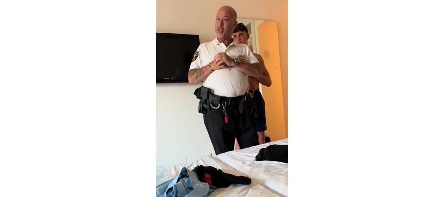 'Hero' Magaluf hotel security guard tells off partying Brits in hilarious way