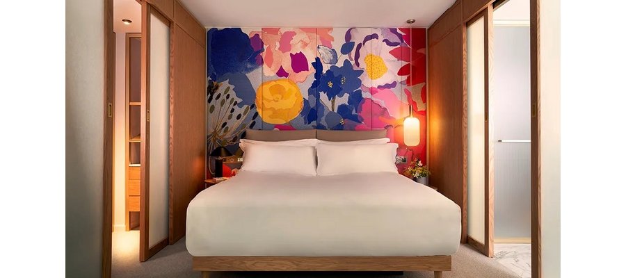 This Posh New London Hotel Blends Vibrant Design With an Eco-Conscious Ethos