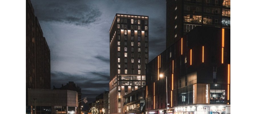 18-storey aparthotel in Glasgow gets approved