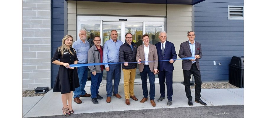 Official opening at Lachute’s new Microtel