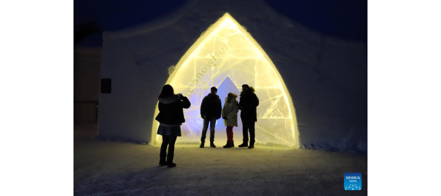 Ice hotel opens in Sinetta, Finland