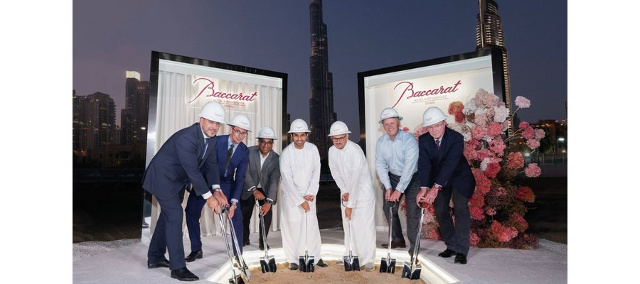 Shamal Holding breaks ground on exclusive Baccarat Hotel and Residences Dubai