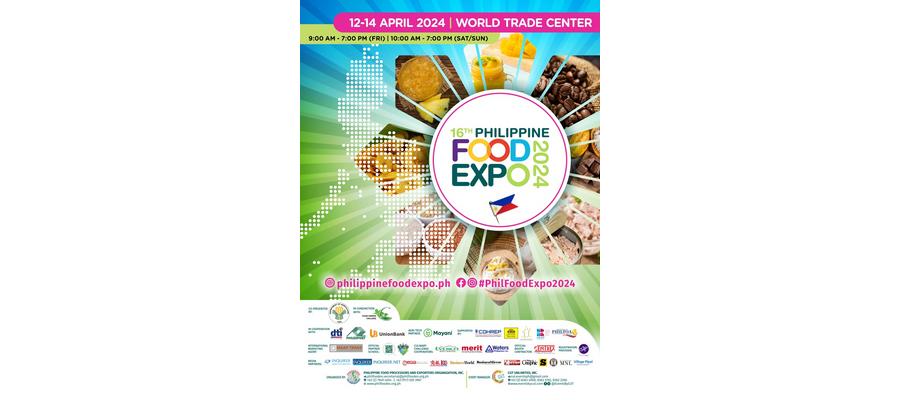 Feast of flavors: 16th Philippine Food Expo returns this April 2024