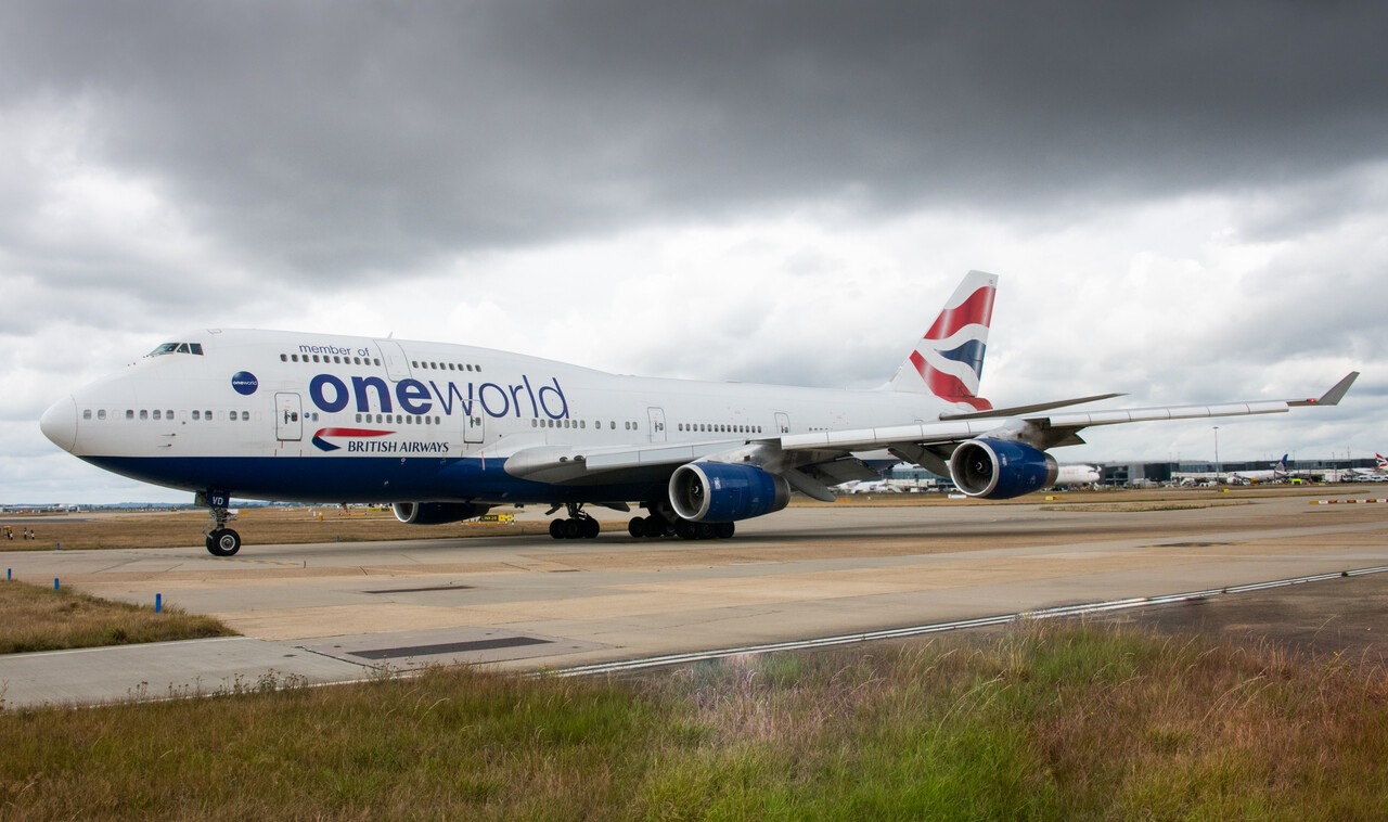 How British Airways bid farewell to first of its last 747 jumbo jets