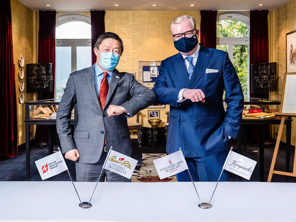 Kempinski Hotels and Swiss Education Group announce new partnership