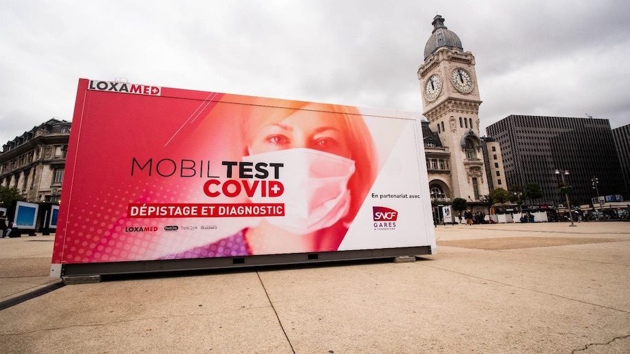 SNCF sets up testing centres at railway stations