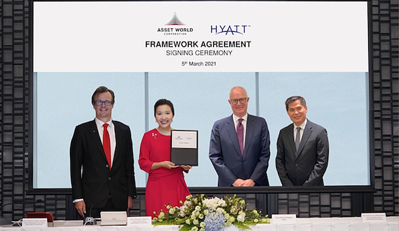 AWC and Hyatt to develop hotels in Thailand
