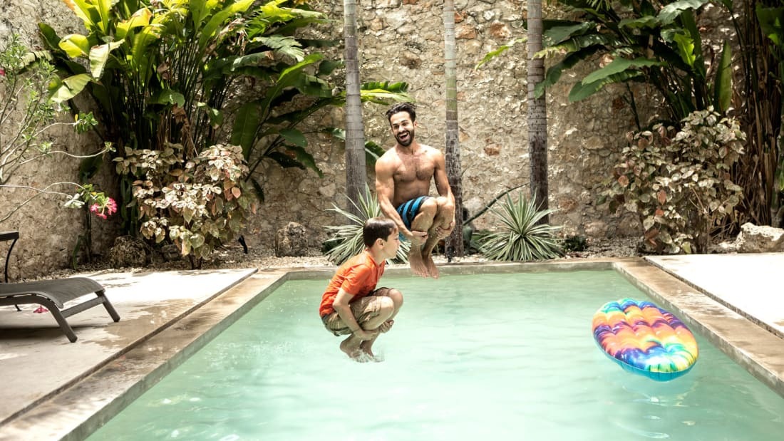 The families ditching traditional vacations for home swapping