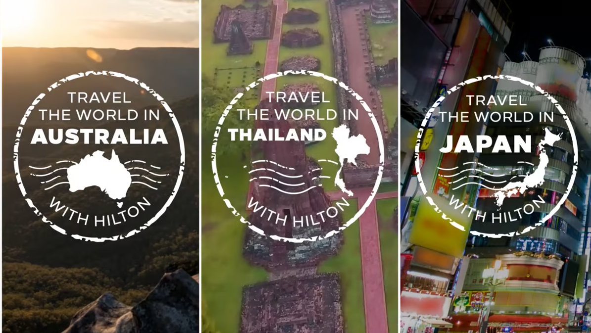 Hilton Launches “Travel the World” Campaign