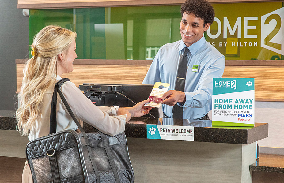 Hilton offers “paws-itive” experiences