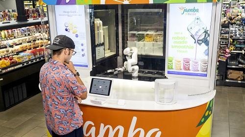 Jamba Robotic Kiosk Opens In Travel Stop
