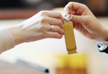 The hotel check-in process has been the same for 100 years