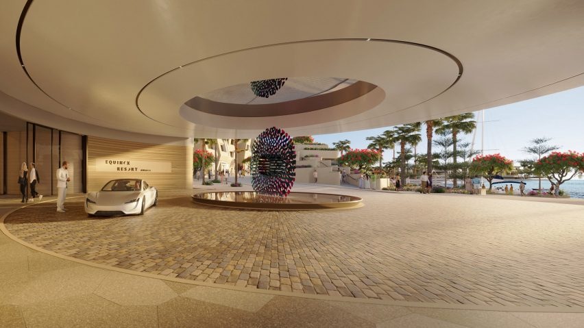 Foster + Partners designs Equinox hotel for Saudi Arabia's Amaala resort