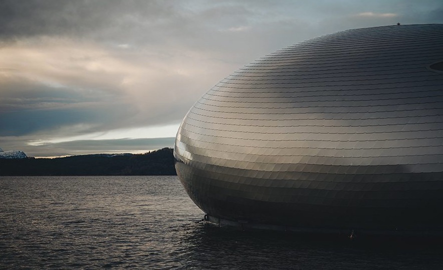 Norway's Salmon Eye aquaculture center is also home to Iris restaurant
