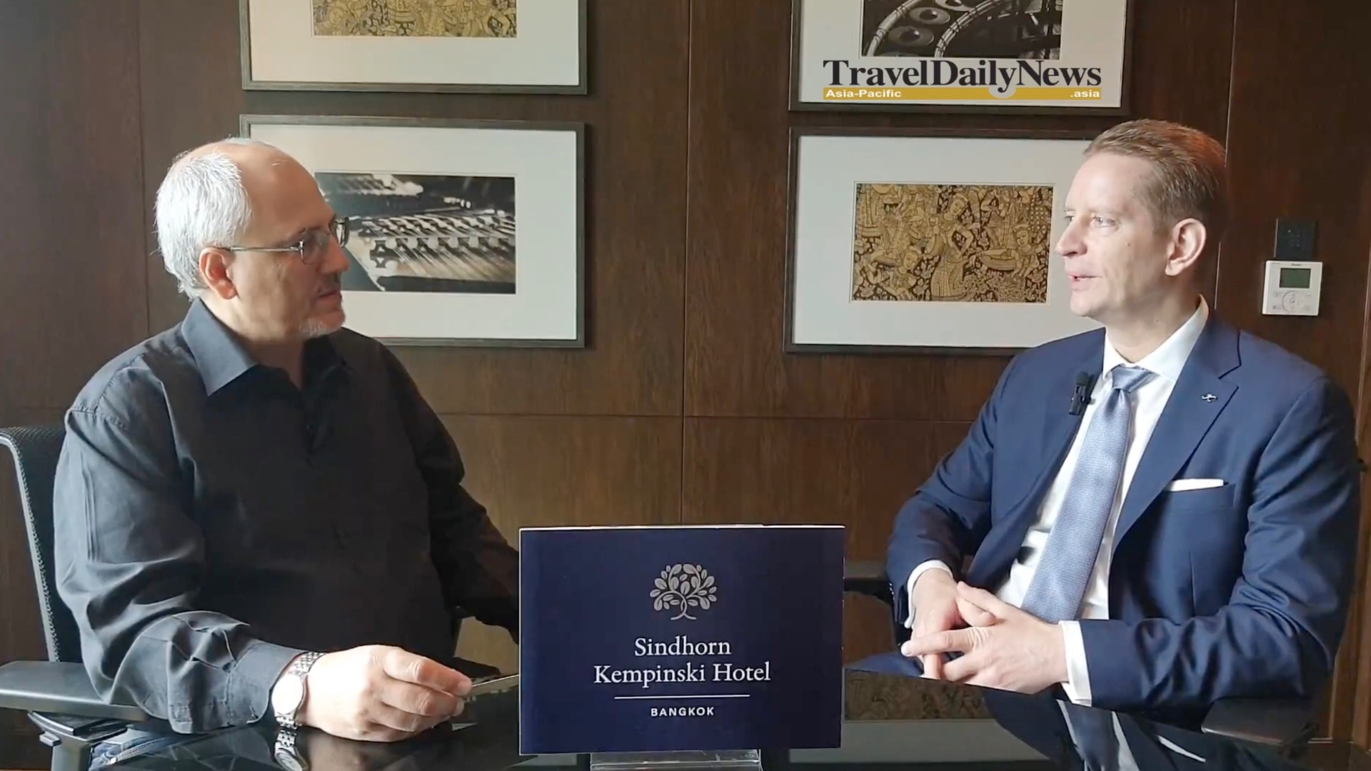 Interview with Christian Ruge, General Manager at Sindhorn Kempinski Hotel Bangkok