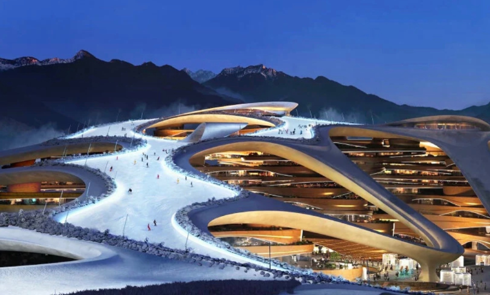 Marriott’s first W hotel in saudi arabia to debut within NEOM trojena's futuristic ski resort