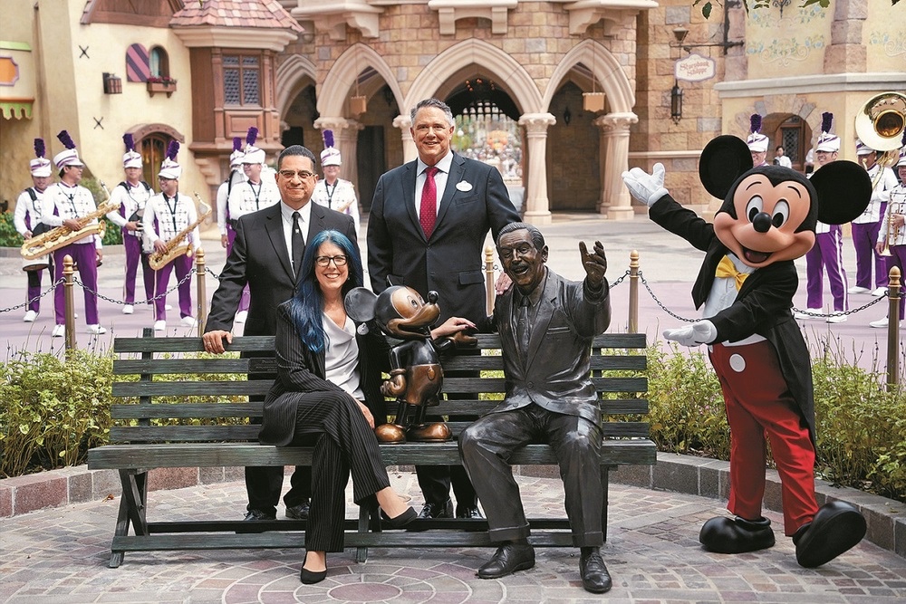 'Dream Makers' statue unveiling celebrates 100th anniversary of The Walt Disney Company