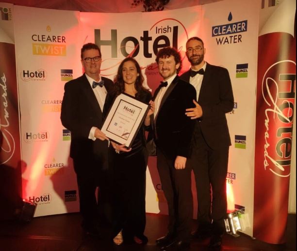 ROSCOMMON HOTEL SCOOPS MULTIPLE HONOURS AT IRISH HOTEL AWARDS