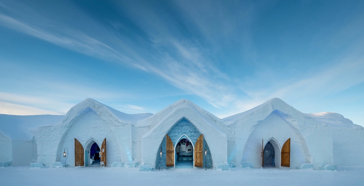Spending the night in North America’s only ice hotel