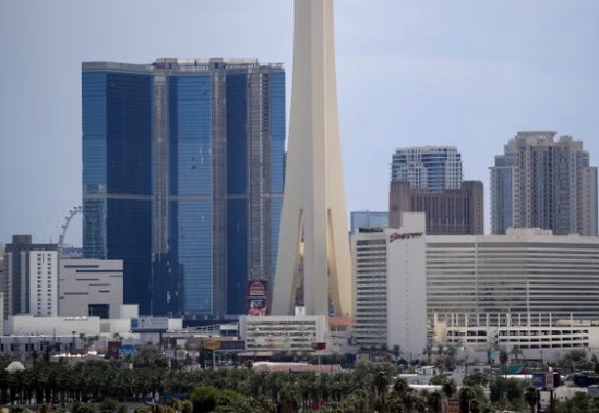 Tallest hotel in Las Vegas finally welcomes guests after sitting empty for 10 years