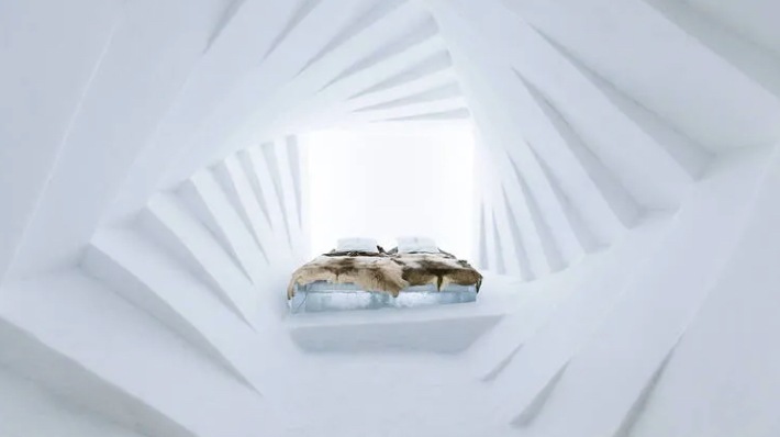 A hotel made entirely out of ice just opened in Europe