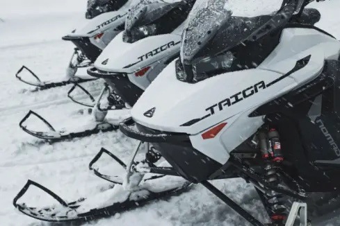 Taiga advances sustainable snowmobile presence in Swedish ski resorts