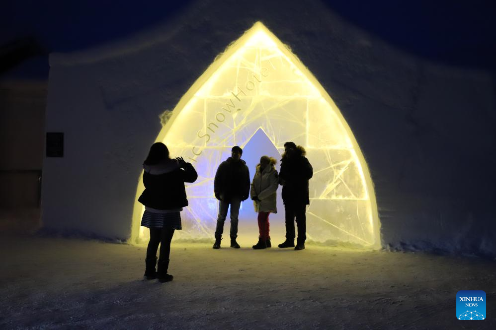 Ice hotel opens in Sinetta, Finland