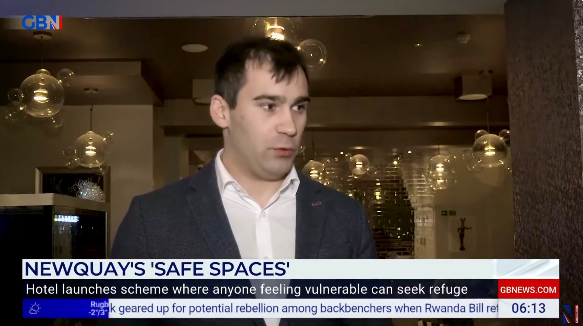 Safe Space Safe Town | Hotel launches scheme to protect vulnerable people