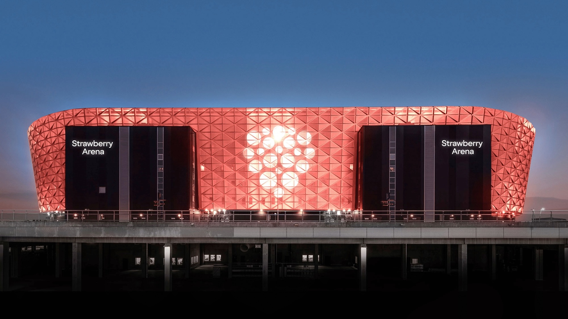 Strawberry Arena - Sweden National Stadium Renamed