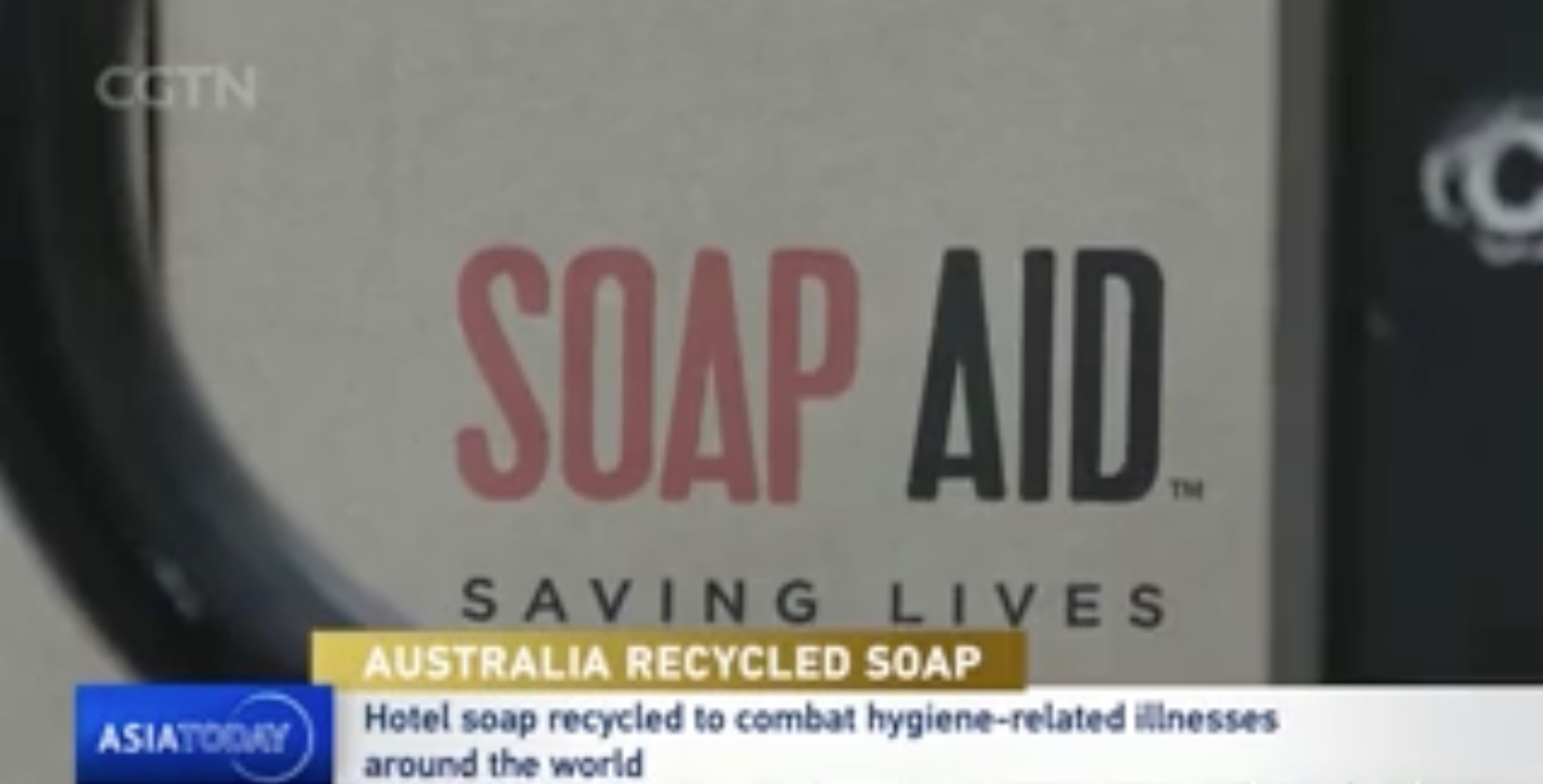 Australia Recycled Soap - Hotel soap recycled to combat hygiene-related illnesses around the world
