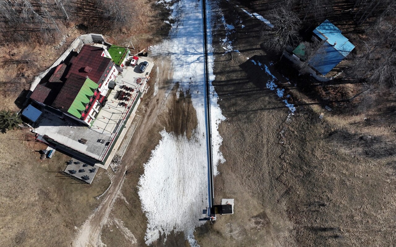 Italian ski resort missing one crucial element, mild temperatures mean not even artificial snow can be created to bring some comfort to ski-related businesses around Mount Terminillo
