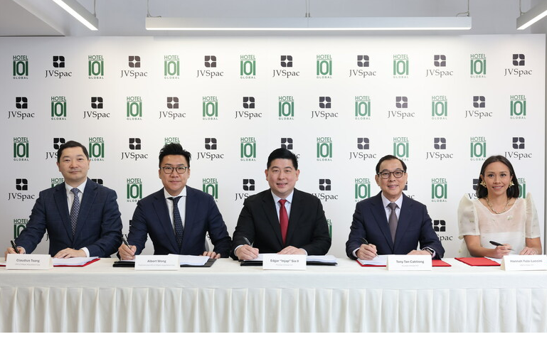 HOTEL101 GLOBAL SIGNS DEFINITIVE MERGER AGREEMENT WITH JVSPAC ACQUISITION CORPORATION TO PUBLICLY LIST ON THE NASDAQ