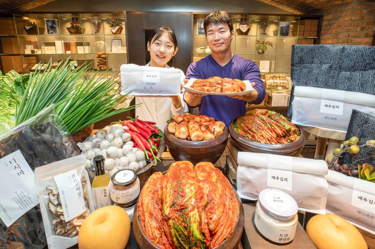 호텔이 키운 '프리미엄 김치' 시장, 백화점으로 확전